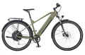 Prophete Stack 2.0 E-ATB 29" – enovation Hinterradmotor 250W, 130 km Reichweite, Shimano Alivio 9-Gang, Hydraulische Scheibenbremsen, LED-Beleuchtung, Li-Ion Akku 48V 480Wh, Moosgrau