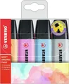 Textmarker - STABILO BOSS ORIGINAL Pastel - 4er Pack - sanftes Orange,