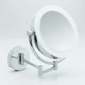 Libaro Kosmetikspiegel XXL TOKIO LED Vergrößerungsspiegel 3x / 7x Wandmontage Dimmerfunktion Auto-off Batterien od. USB