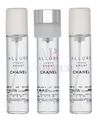 Chanel Allure Homme Sport Geschenkset 3x Edt Travel Spray Refill 20Ml - Twist an