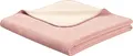 biederlack Wohndecke Doubleface Baumwollmischung Lotus-pergament Größe 150x200 cm