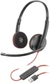 Plantronics 209745-101 Blackwire UC-Kopfhörer C3220 "wie neu"