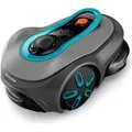 Mähroboter smart SILENO free 800m2 Set (grau/türkis, Li-Ionen Akku, mit smart Gateway, LONA-Technologie)