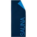 Dyckhoff Saunatuch Doubleface blau 80 x 200 cm