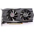 Asrock 90-GA0M00-00UANF Grafikkarte Radeon RX 580 8 GB GDDR5 - Schwarz/Weiß