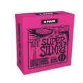 Super Slinky Nickel Wound EGitarrensaiten, 4erPack, Stärke 942