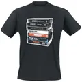 Metallica Cassette Männer T-Shirt schwarz M 100% Baumwolle Band-Merch, Bands