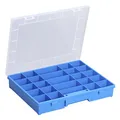 Allit EuroPlus Basic 37/25 Sortimentskasten blau Aufbewahrungsbox 37x29,5x6 cm