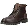 Bullboxer Stiefelette Leder . Schnürstiefelette braun 42 EU
