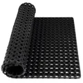 KARAT Ringgummimatte Octo Door - Recyclebare Gummiringmatte Wabenmatte Schwarz - 100 x 150 x 2,3 cm