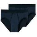 Schiesser Slip 2PACK Sportslip blau 8