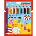 STABILO Trio® thick Buntstifte farbsortiert, 18 St.