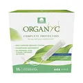 Organyc 100% Bio-zertifizierte Tampons mit pflanzenbasiertem Applikator, Regular, hypoallergen, ohne Chemie – 16 Stück