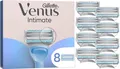 Gillette Venus Intimate Rasierklingen – 8 Original Ersatzklingen für Damen Hautpflege
