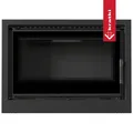 Kamin-Kassette KRATKI ARKE 80 12 kW Ø 200 schwarz Verkleidung