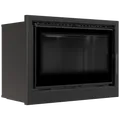 Kratki Kamin-Kassette ARKE 80 12 kW Ø 200 schwarz Verkleidung