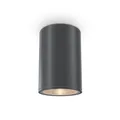 LED Deckenlampe außen Metall Ø 10,8 cm Aufputz IP65 Graphit 3000 K Spot Leuchte