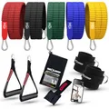 NEOLYMP Resistance Bands Set mit E-Book, Türanker, Griffen & Fußschlaufen