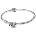 Pandora Charm-Armband Damen-SilberHängendes Faultier Geschenkset silberfarben 18 cm