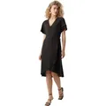 Vero Moda Damen Kleid VMSAKI Regular Fit Schwarz 10287361 S