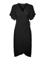 Vero Moda Midikleid Saki (1-tlg) Wickel-Design