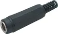 DC-BUCHSE 2.5mm x 5.5mm - PLASTIK