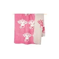 PAD MOO Decke pink, 150x200cm