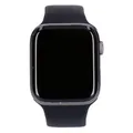 Apple Watch Series 4 44mm GPS Spacegrau  Aluminiumgehäuse Sportarmband schwarz