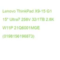 Lenovo ThinkPad X9-15 G1 15" Ultra7 258V 32/1TB 2.8K W11P 21Q6001MGE (0198156196