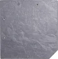 Naturschiefer Wabe 20 x 20 cm UV- und witterungsbeständig langlebig hagelfest