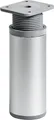 Hettich Möbelfuß 4,0 x 10 - 11,5 cm Aluminium-Optik - 1 Stück