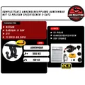 Anhängerkupplung Autohak abn. +ES 13 spez. für Nissan Qashqai II SUV BJ 13-18