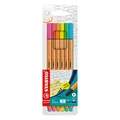 STABILO Point 88 Fineliner 0.4 mm Mehrfarbig 88/6-1