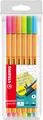 Fineliner St. point 88 6er Etui 6 Neonfarben