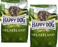 (€ 6,24 /kg) 8 kg Happy Dog Sensible Neuseeland Lamm Trockenfutter Hund 2 x 4 kg