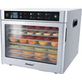 Steba ED 80 Steel Deluxe Dörrautomat 8 Aufsätze 35-85°C LED - Display (055700)