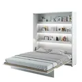 Wandklappbett BED CONCEPT LENART 140x200 Vertikal Weiß Schrankbett Gästebett