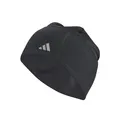 adidas Unisex Climacool Beanie Fitted Hat, Black/Reflective Silver, M-L