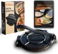 Tortilla Press including Recipe Book 16cm