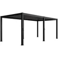 Juskys Pergola / Lamellendach Tahiti (3 x 5,9 m, Anthrazit)
