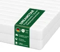 DREAMSTAR Simple Flex Duo 7-Zonen Matratze 80x200 cm | H2&H3 | Ergonomische Kaltschaummatratze | Hypoallergen & Antibakteriell | Bezug abnehmbar & waschbar | Öko-TEX® | (12cm, 80 x 200 cm)