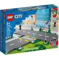 LEGO® City 60304 - Straßenkreuzung mit Ampeln Straßenschilder Fahrbahnmarkierung