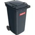 Mülltonnen aus Kunststoff, Volumen 240 l, BxTxH 580x740x1100 mm, Farbe grau