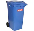 SULO Mülltonne 240 l HDPE Blau Müllgroßbehälter Abfalltonne Wertstoffbehälter
