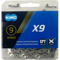 KMC Fahrrad Kette X9 EPT 9-Fach 114 Glieder Kettenschaltung Mountain Bike MTB