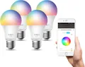 TP-Link Tapo L530E E27 Smart Leuchtmittel 60W WLAN Glühbirne RGB dimmbar [4er]