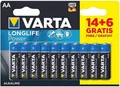 Varta Longlife Power-Batterien (20 Stück)