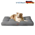 Hundebett XL 111x89cm Waschbar Grau 9cm Füll
