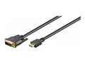 MicroConnect Adapterkabel - Dual Link - HDMI 1m