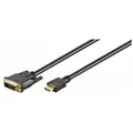 MicroConnect Adapterkabel - Dual Link - HDMImännlich zu DVI-D männlich - 1 m -